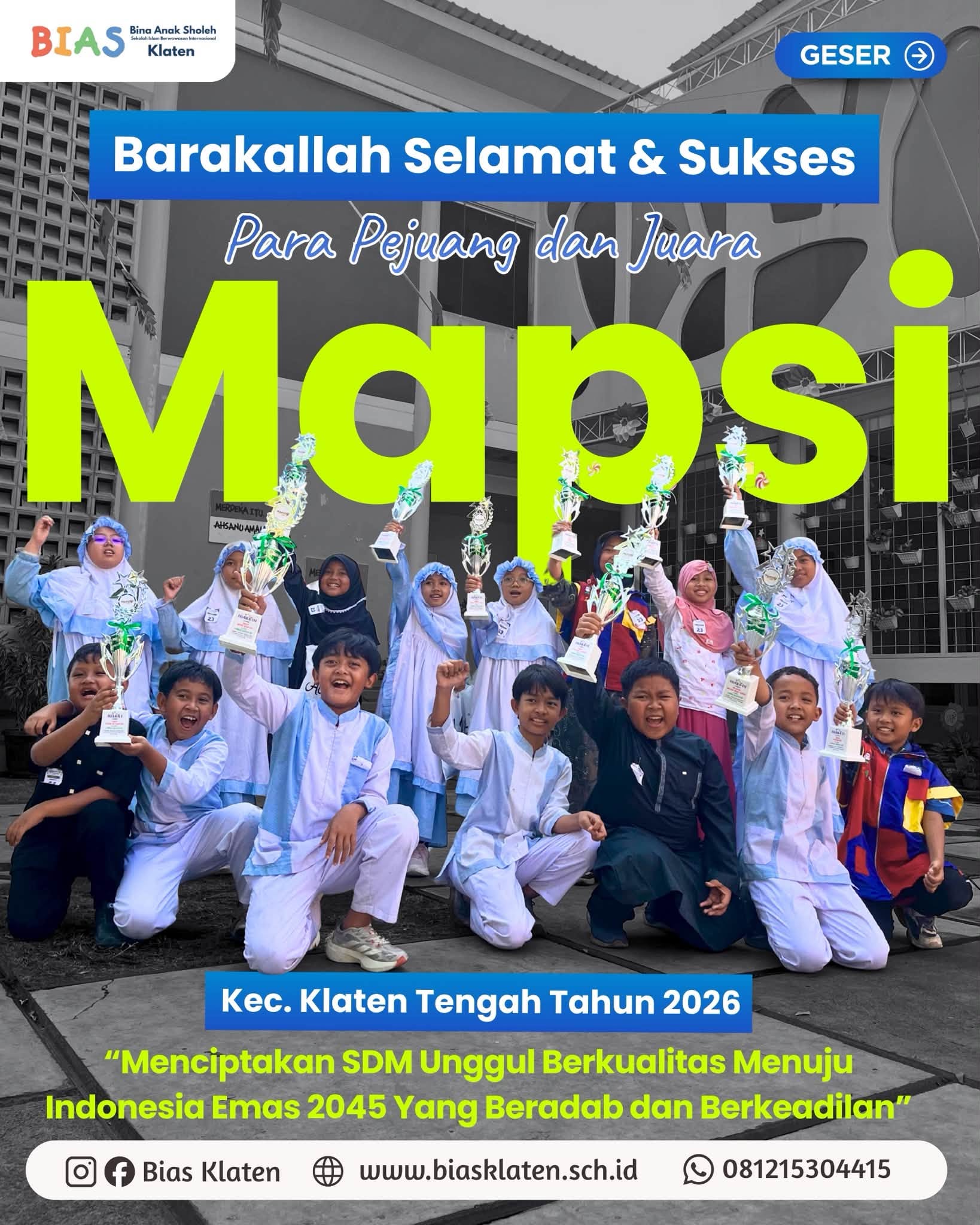 🏆 Barakallah Selamat & Sukses! 🏆